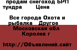 продам снегоход БРП тундра 550 › Цена ­ 450 000 - Все города Охота и рыбалка » Другое   . Московская обл.,Королев г.